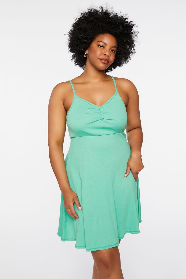 Plus Size Fit and Flare Skater Dresses ...